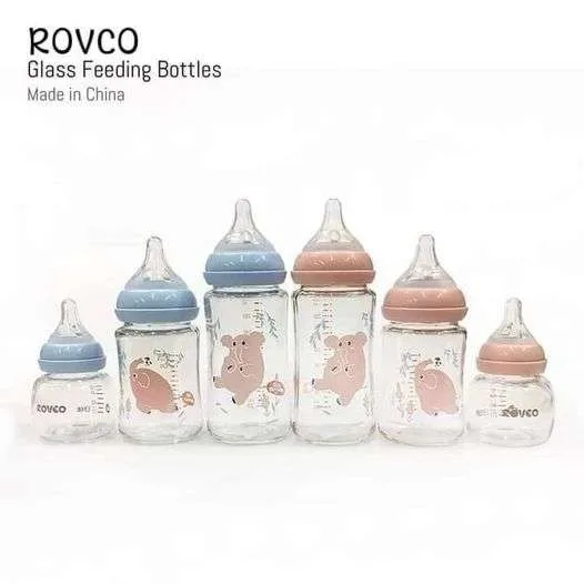 Rovco wide neck Glass Feeder