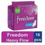 Freedom Sanitary Napkin (Heavy Flow Wings)