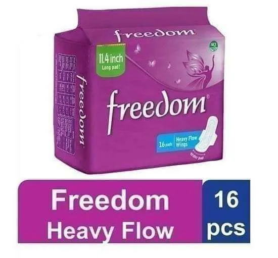 Freedom Sanitary Napkin (Heavy Flow Wings)