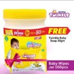 Twinkle baby wipes Jar 240pcs