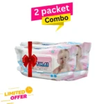 Thai baby wipes 120pcs 280tk only (combo pack)