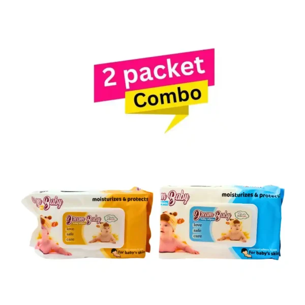 Deam Baby wet wips 2 Pack Combo Wholesale Price