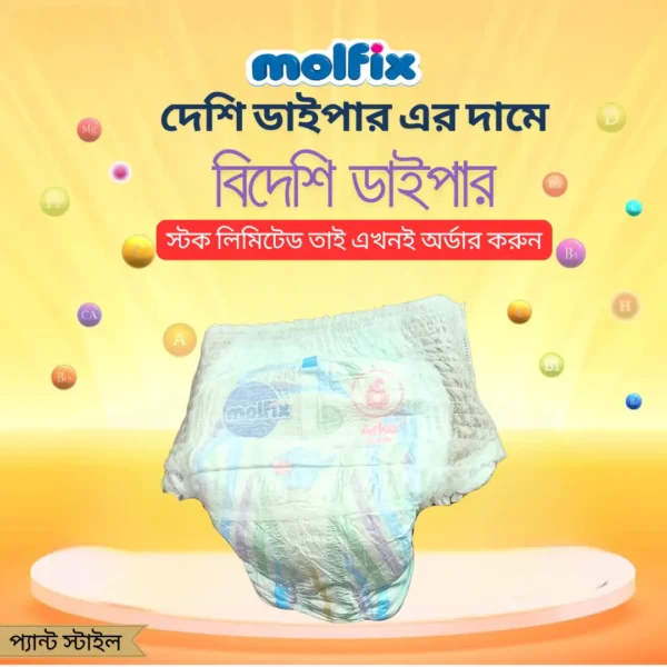 Molfix Loose Diaper Pant System Wholesale Price