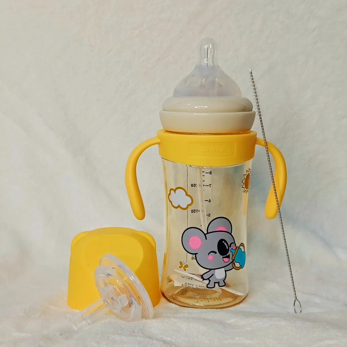 Aiwibi baby feeder with mum pot 2 in 1 BPA-Free Bottles 270ml - Image 2