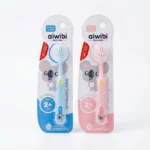 Aiwibi Soft Bristle Baby Toothbrush for Toddlers 2+ Years - BPA Free Dental Care Packaging