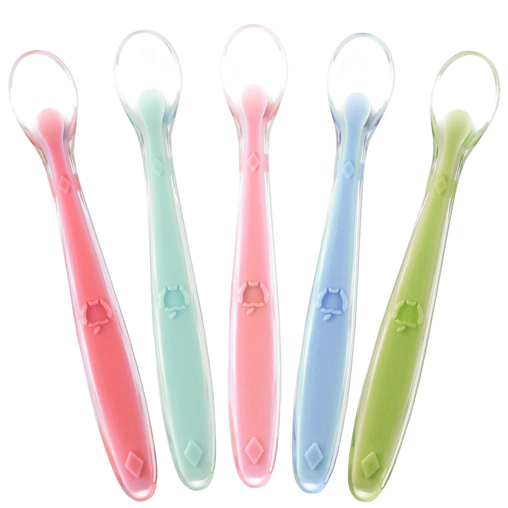Full Silicone Feeding Single Spoon