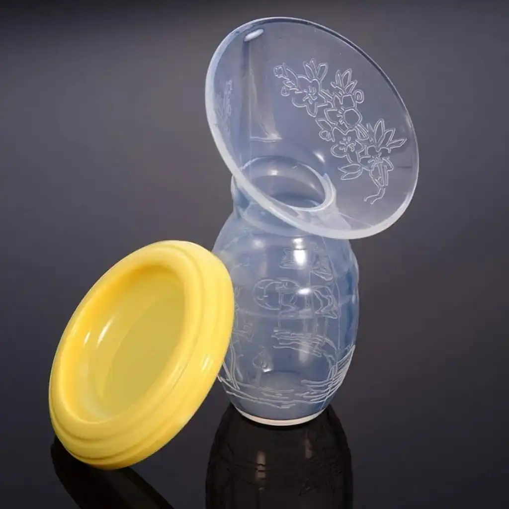 Silicone Manual Breast Pump Efficient Milk Saver