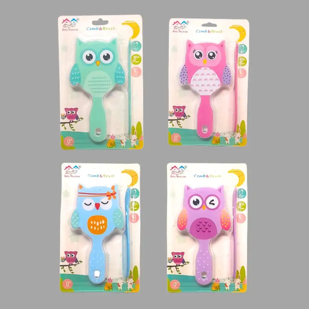 Baby Musician Hair Brush & Comb Set - 2 pcs (China)
