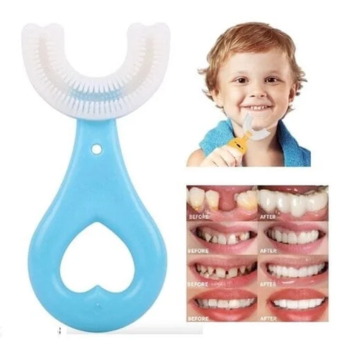 U-Shaped Silicone Baby Tooth brush
